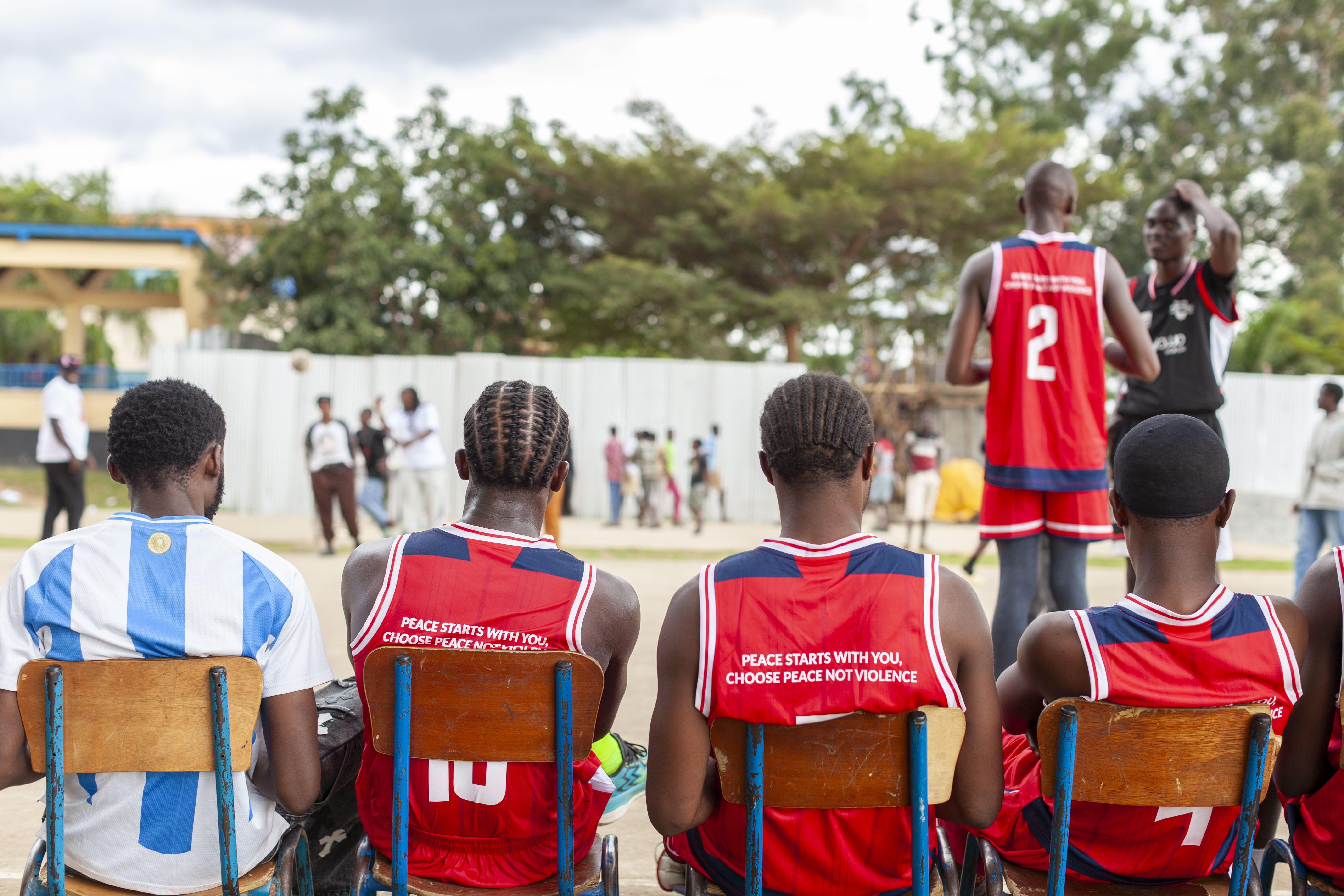 Refugee Basketball Academy Community